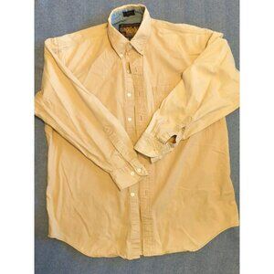 Ralph Lauren Men's Casual Button Down Shirt - Tan